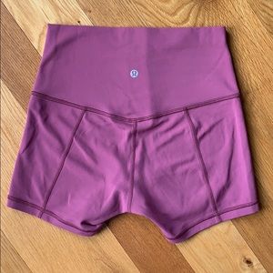 Lululemon Align Pink Bike Shorts/Spandex